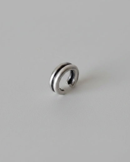 Silver bead on a watercolor background