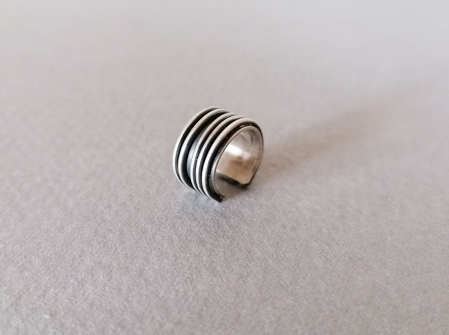 925 Sterling Silver Ear Cuff Earring Handmade Conch Jewelry