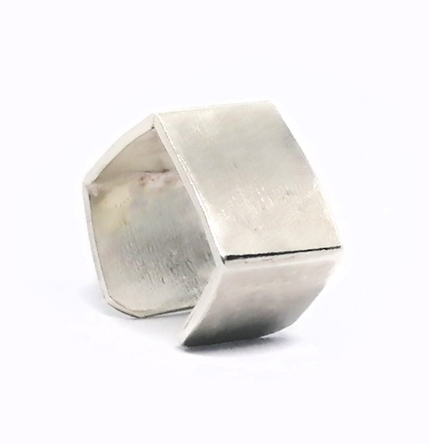 Unusual Chunky Conch Ear Cuff Earring Sterling Silver 925 Geometric Jewellery