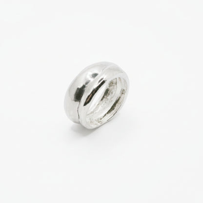 Chunky Wide Sterling Silver Band Ring – Statement 925 Ring