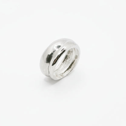 Chunky Wide Sterling Silver Band Ring | Handmade Statement Ring