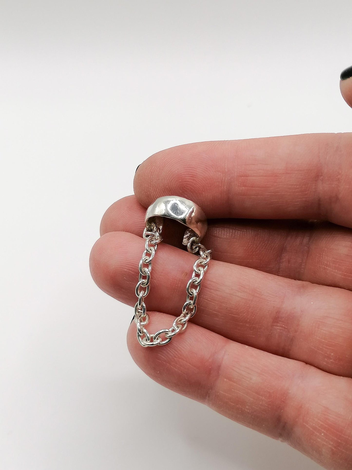 Chain Conch Ear Cuff – Sterling Silver No Piercing