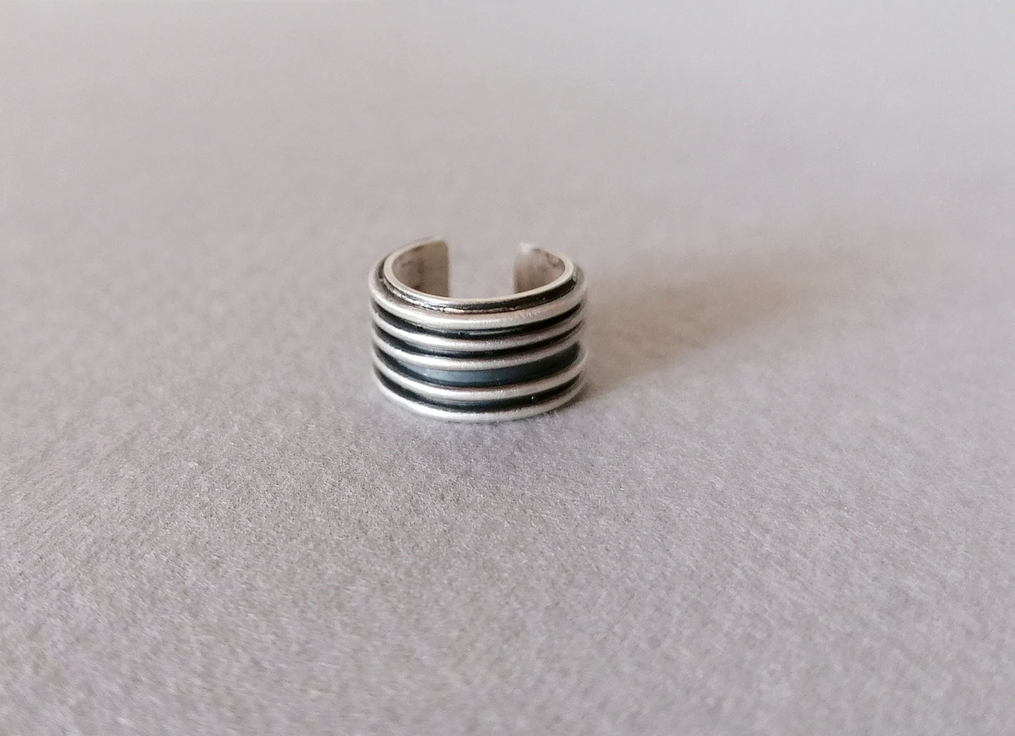 925 Sterling Silver Ear Cuff Earring Handmade Conch Jewelry